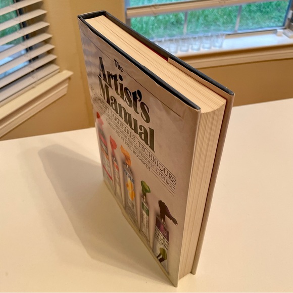 The Artist's Manual:Equipment Materials Techniques w/ Vtg Bookplate Cypress Tree - Picture 2 of 11